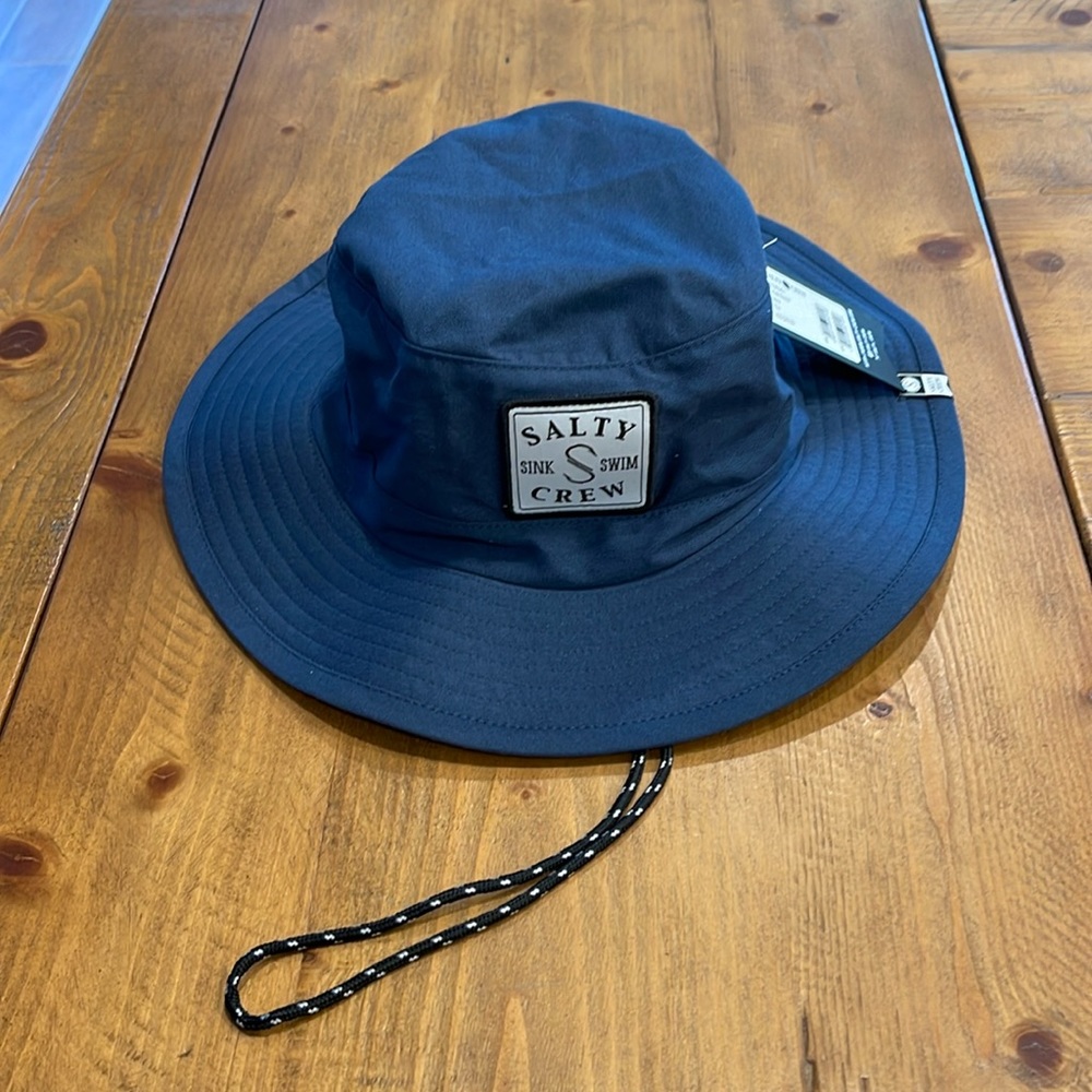 Salty Crew S-Hook Boonie Hat Navy Unisex OSFA New with Tags